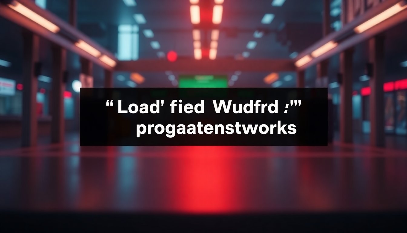 load failed wudfrd from propagatenetworks